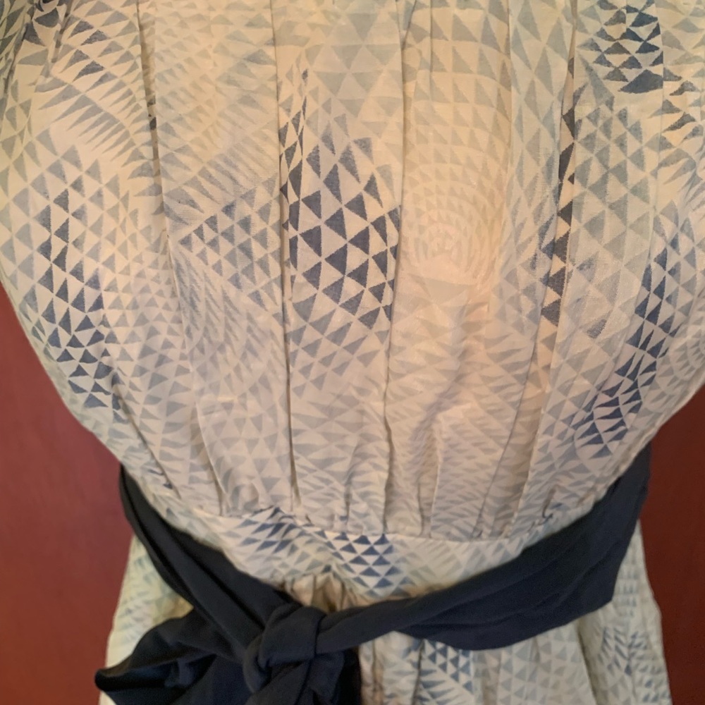 Anthropologie Fanning Triangles Dress NWT 10 - Picture 3 of 7